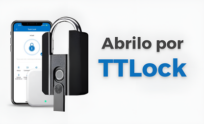 Candado Inteligente Bluetooth TTLock con Huella, Llave y Aplicación